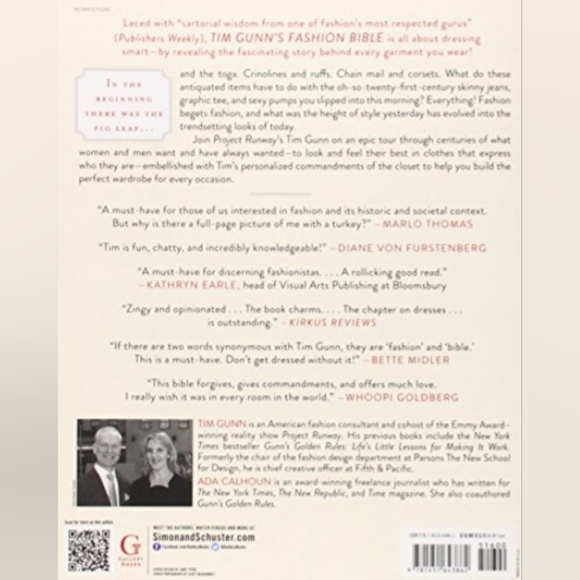 Tim Gunn's Fashion Bible: The Fascinating History of Everything in Your Closet - Picture 2 of 2
